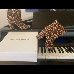 Go Dancing in virtually New Charles David Booties!